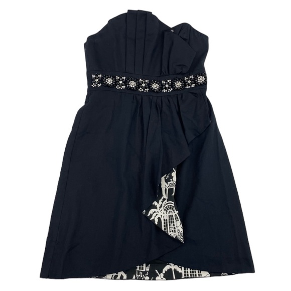 Lilly Pulitzer Crystal Dress Size 4 Black - Picture 3 of 16